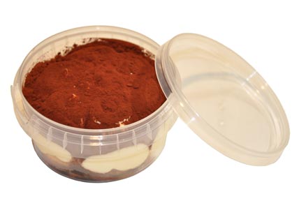 Tiramis&ugrave; prodotto da Reggio Delizie - coppa in plastica