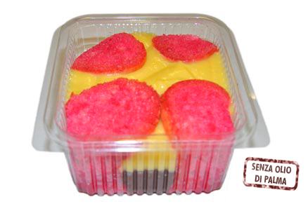 Zuppa inglese preporzionata prodotta da Reggio Delizie